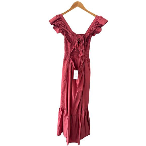 Sea New York Gladys Maxi Dress Rose Pink Size Large NWT - Picture 4 of 12